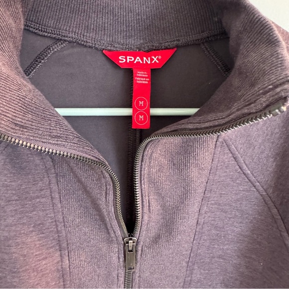 SPANX Air Essentials Brushed Half Zip Tunic - Picture 3 of 5
